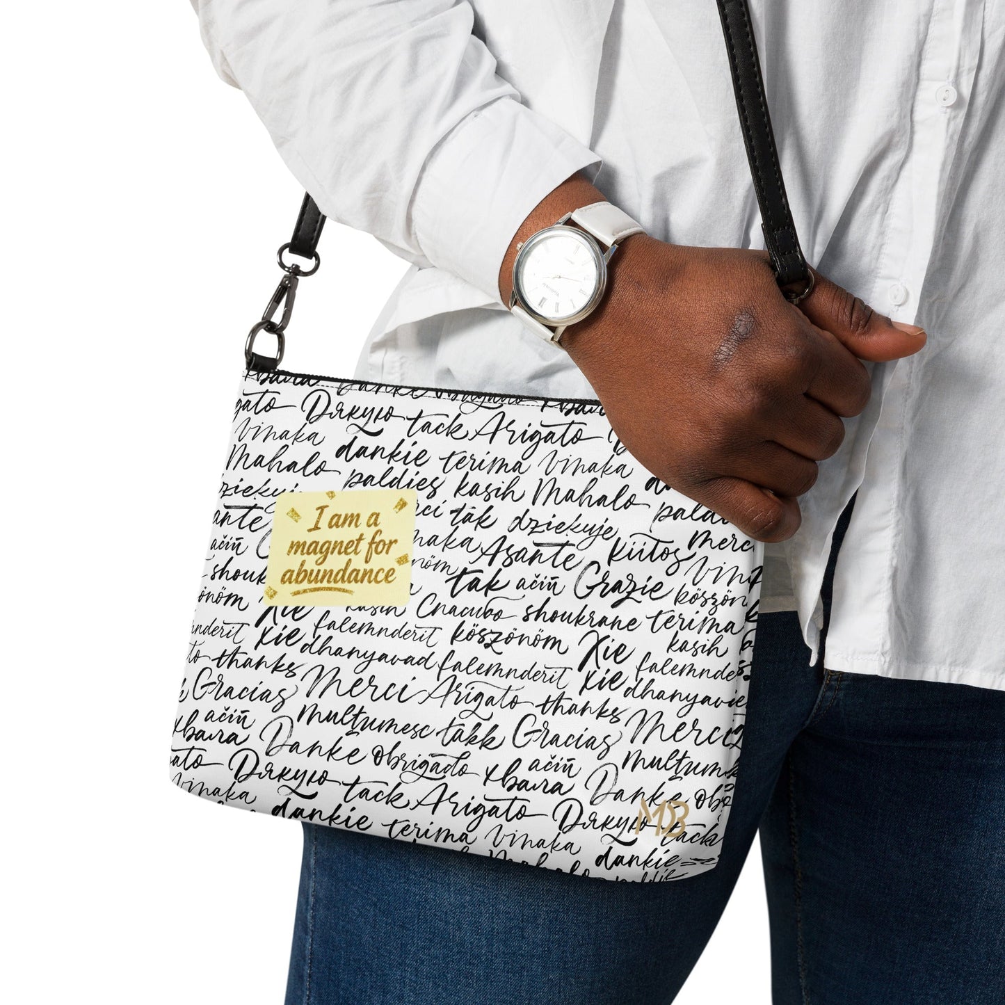 MDB Co. Magnetic Gratitude Crossbody bag