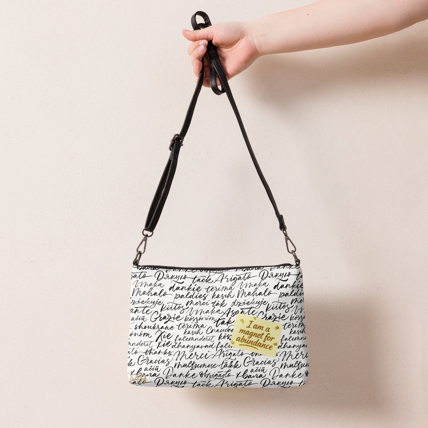 MDB Co. Magnetic Gratitude Crossbody bag