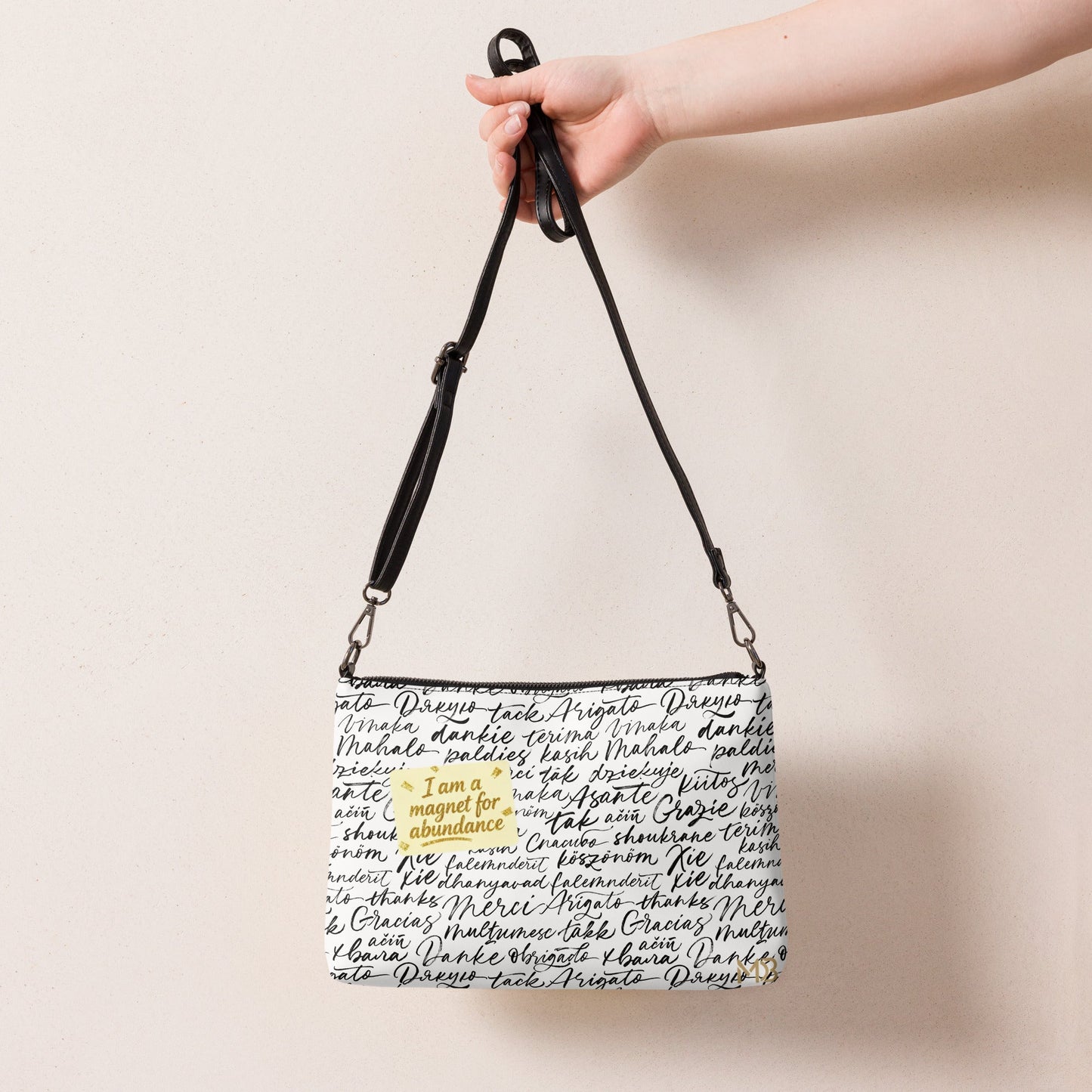 MDB Co. Magnetic Gratitude Crossbody bag
