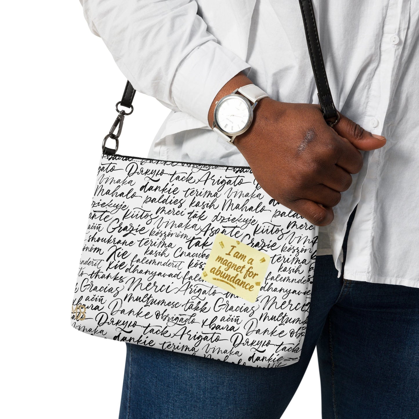 MDB Co. Magnetic Gratitude Crossbody bag