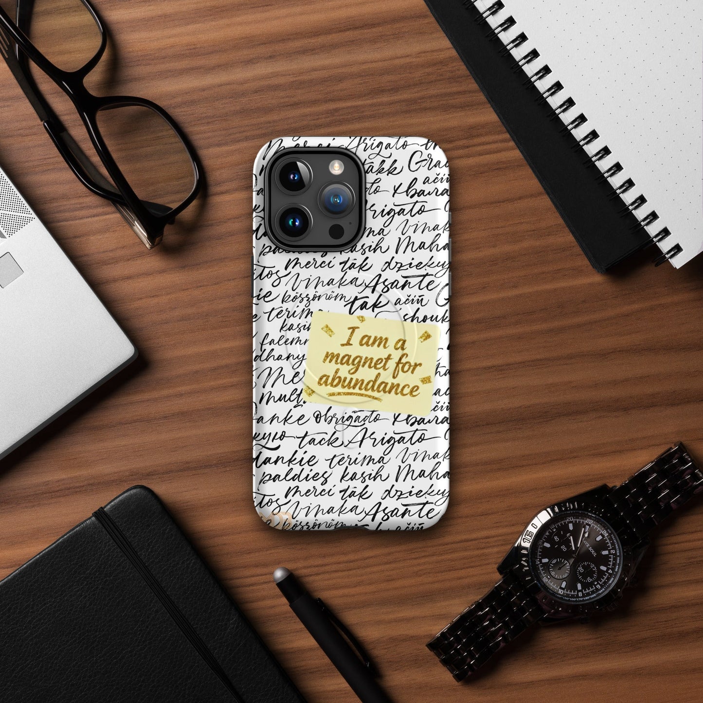 MDB Co. Magnetic Gratitude MagSafe® tough case for iPhone®