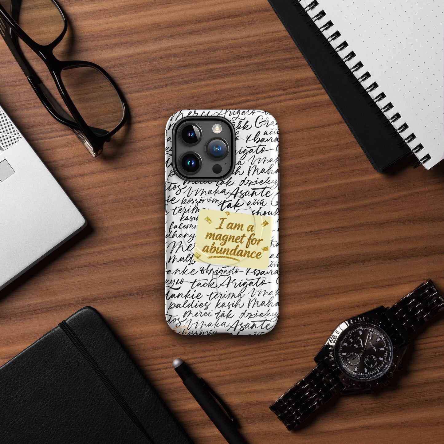 MDB Co. Magnetic Gratitude MagSafe® tough case for iPhone®