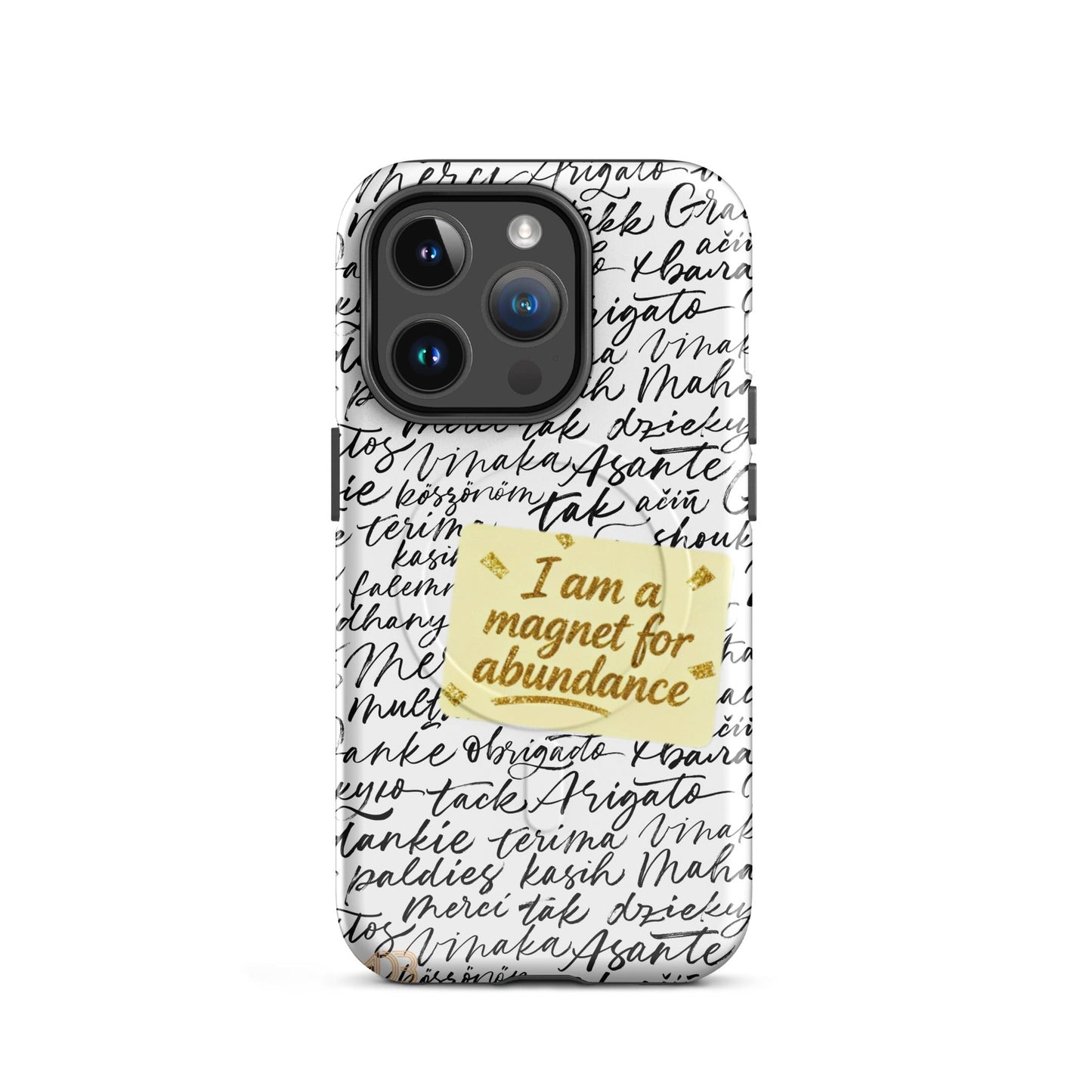 MDB Co. Magnetic Gratitude MagSafe® tough case for iPhone®