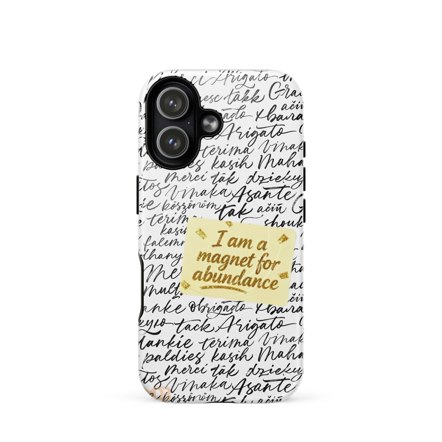 MDB Co. Magnetic Gratitude MagSafe® tough case for iPhone®
