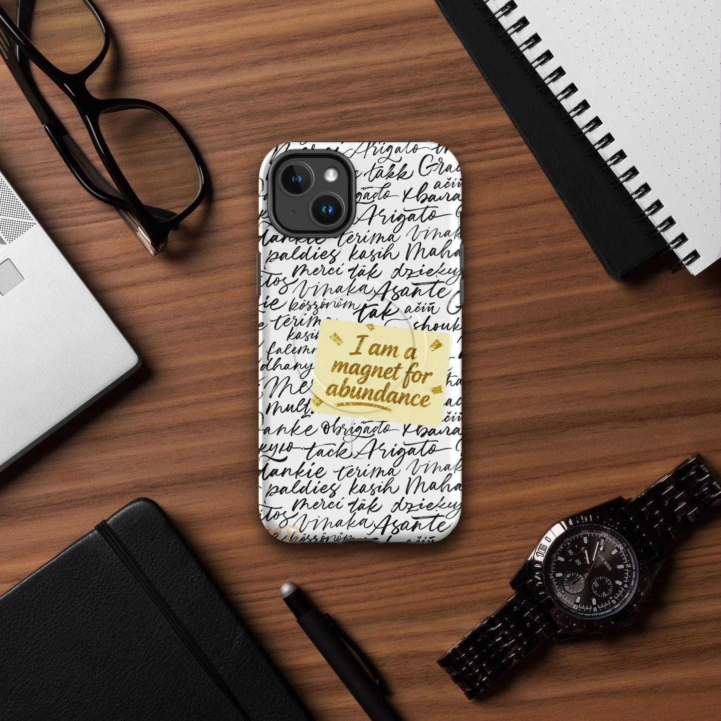 MDB Co. Magnetic Gratitude MagSafe® tough case for iPhone®