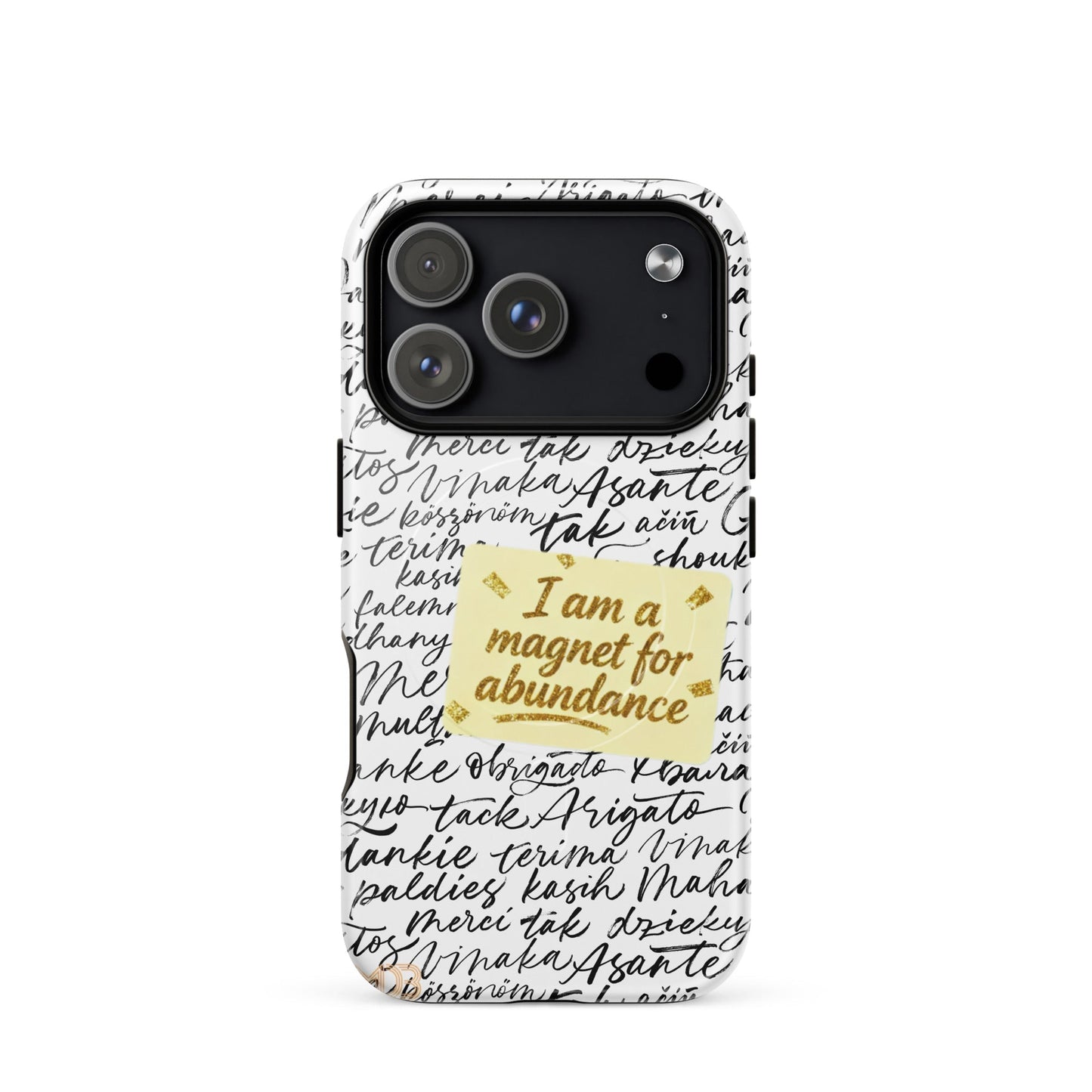 MDB Co. Magnetic Gratitude MagSafe® tough case for iPhone®