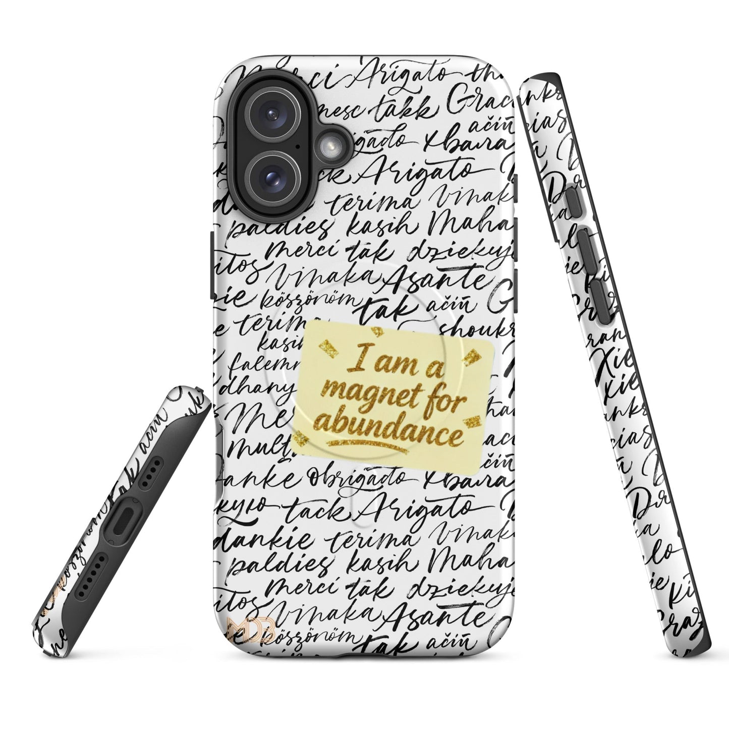 MDB Co. Magnetic Gratitude MagSafe® tough case for iPhone®