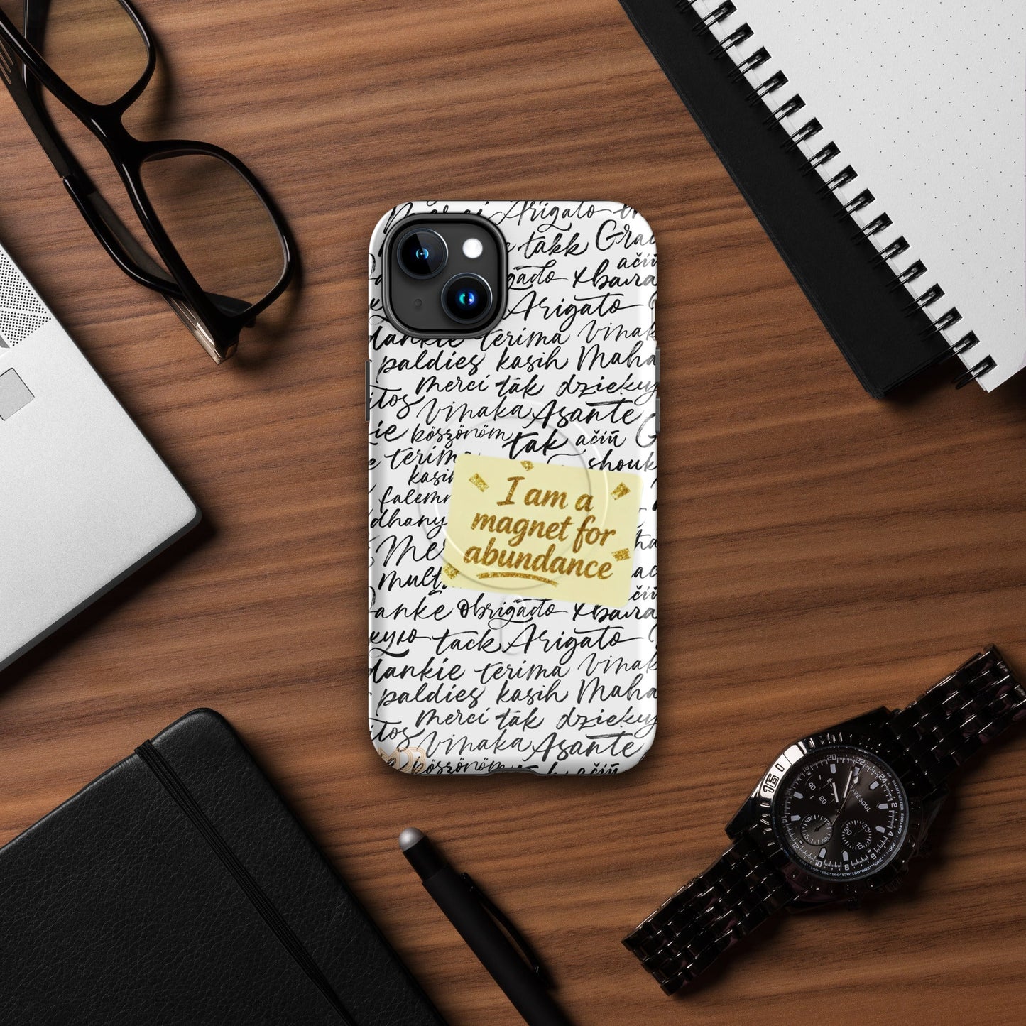 MDB Co. Magnetic Gratitude MagSafe® tough case for iPhone®