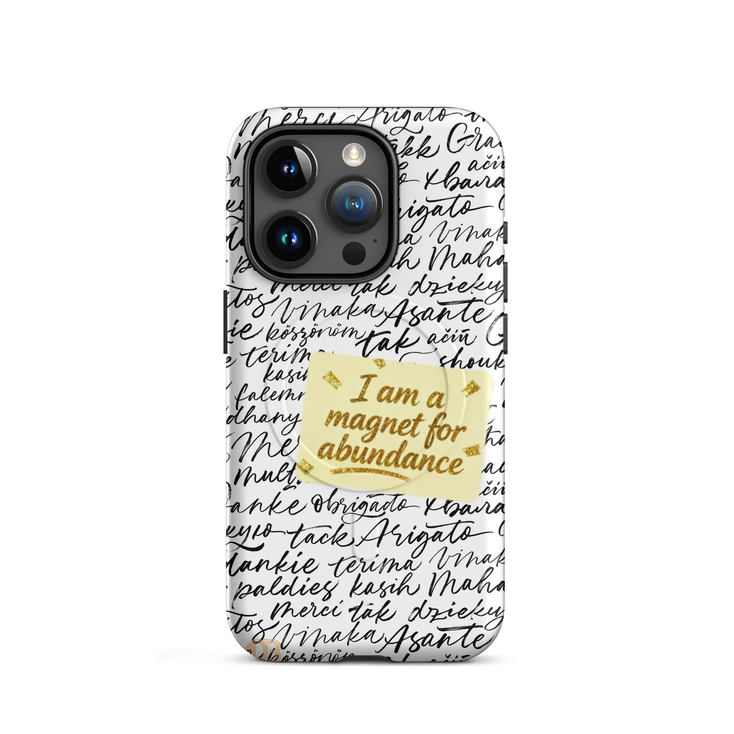 MDB Co. Magnetic Gratitude MagSafe® tough case for iPhone®