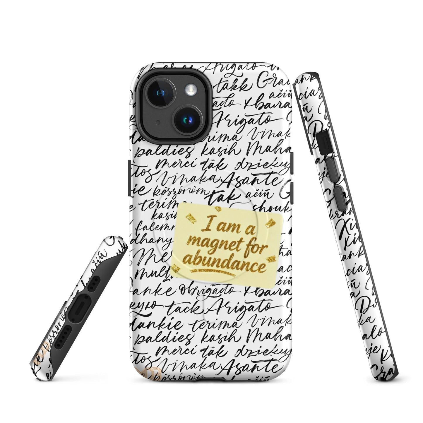 MDB Co. Magnetic Gratitude MagSafe® tough case for iPhone®