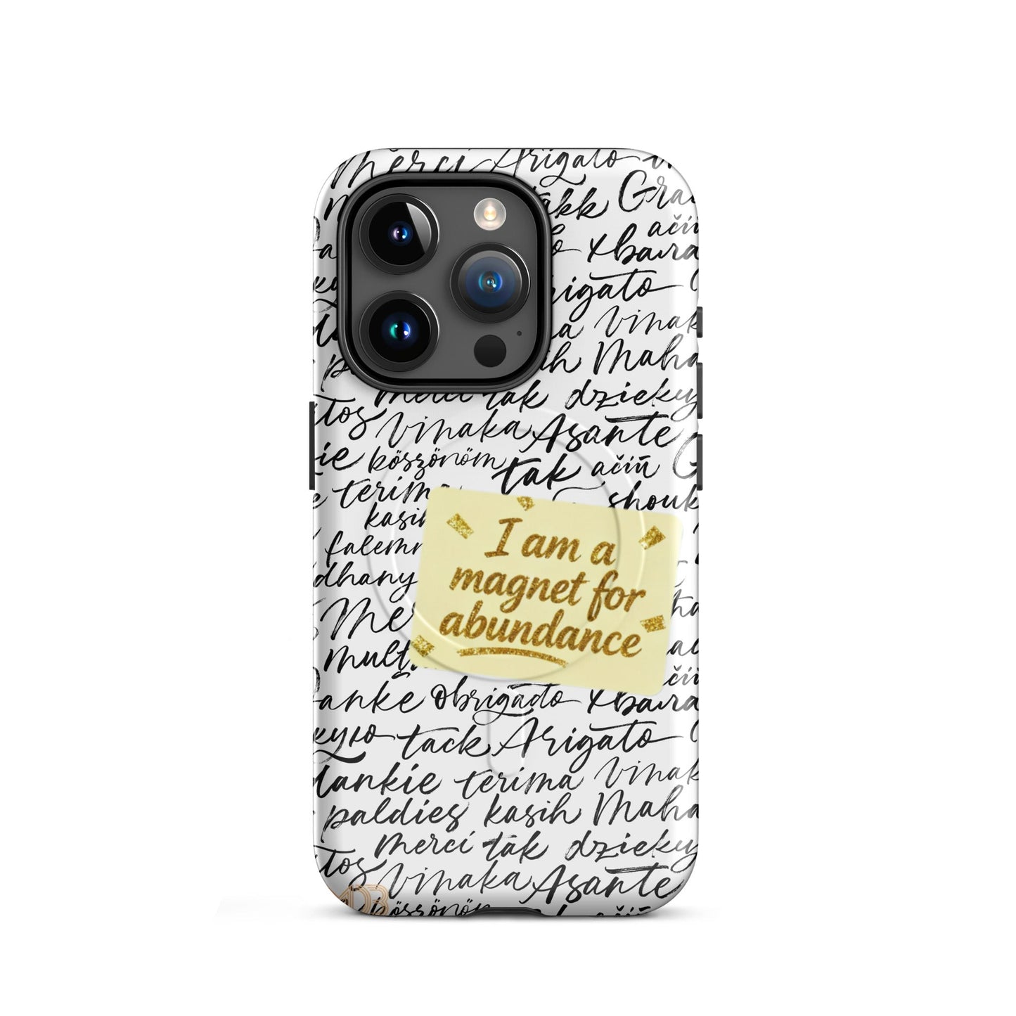 MDB Co. Magnetic Gratitude MagSafe® tough case for iPhone®