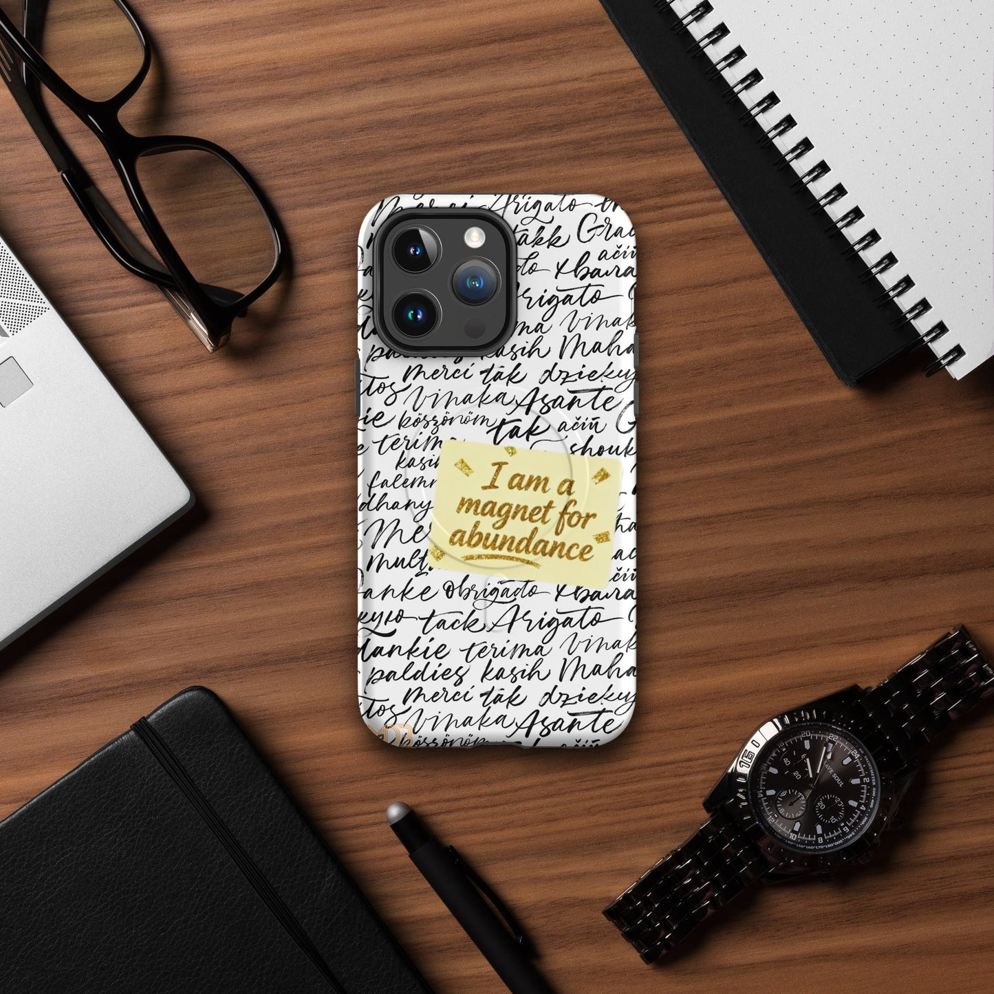 MDB Co. Magnetic Gratitude MagSafe® tough case for iPhone®