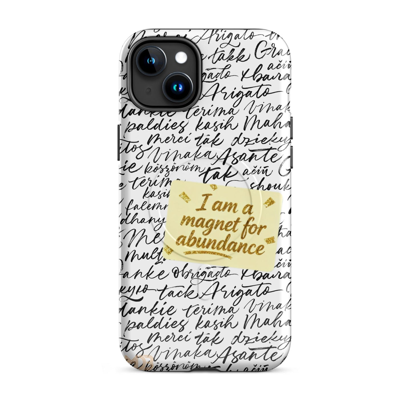 MDB Co. Magnetic Gratitude MagSafe® tough case for iPhone®