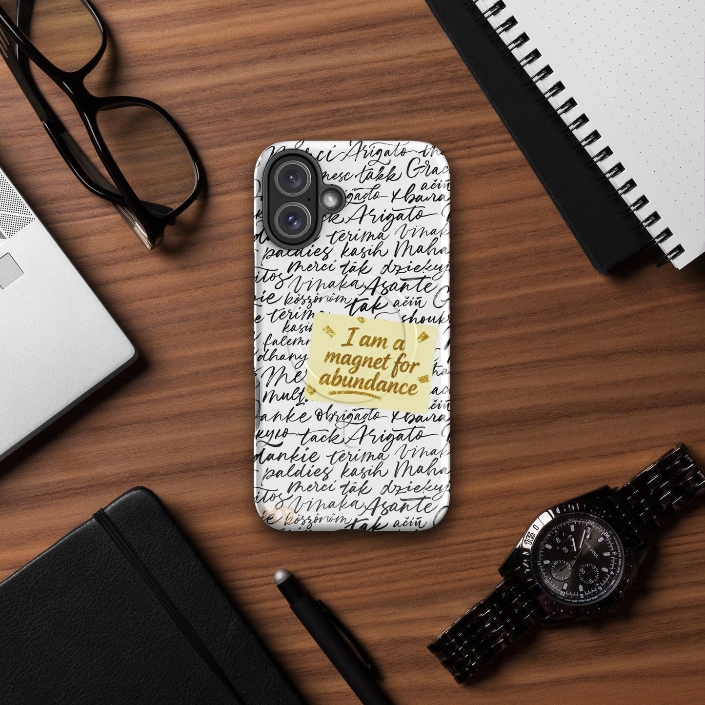 MDB Co. Magnetic Gratitude MagSafe® tough case for iPhone®