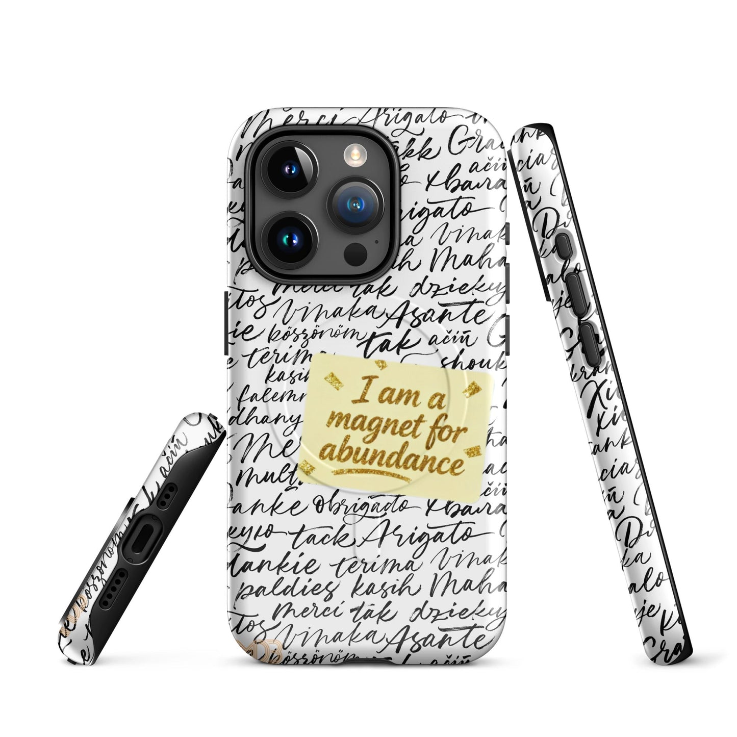 MDB Co. Magnetic Gratitude MagSafe® tough case for iPhone®