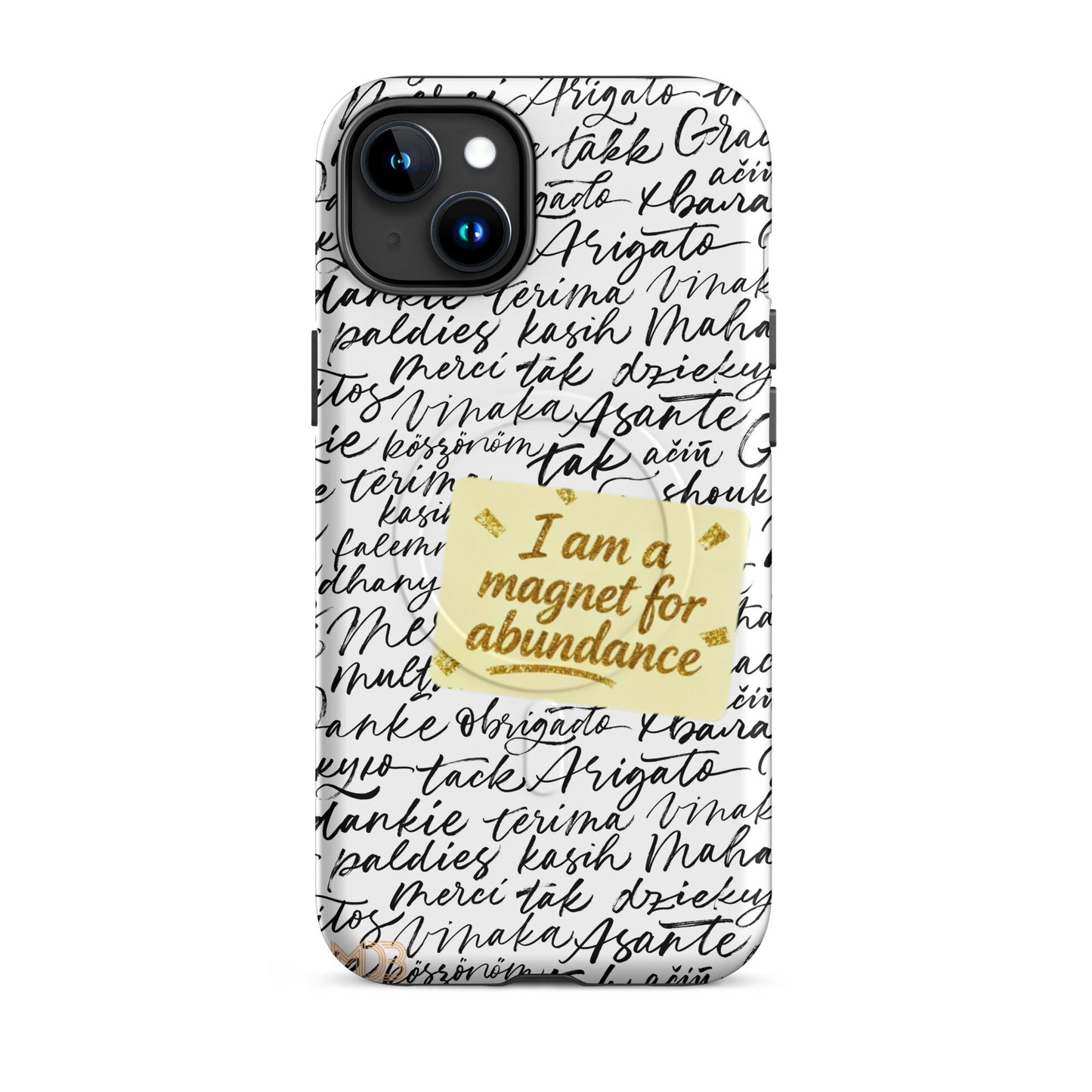 MDB Co. Magnetic Gratitude MagSafe® tough case for iPhone®