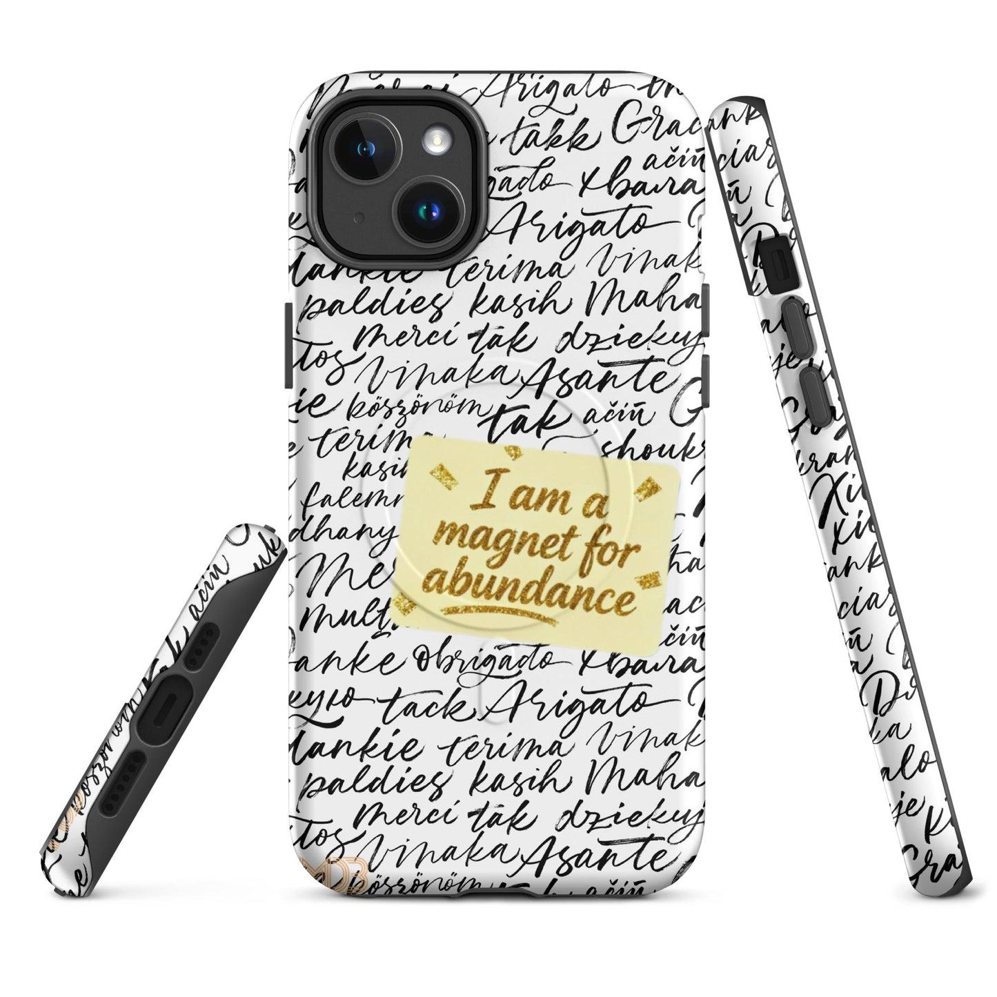 MDB Co. Magnetic Gratitude MagSafe® tough case for iPhone®