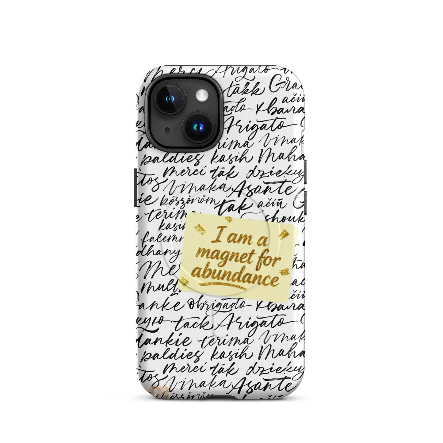 MDB Co. Magnetic Gratitude MagSafe® tough case for iPhone®
