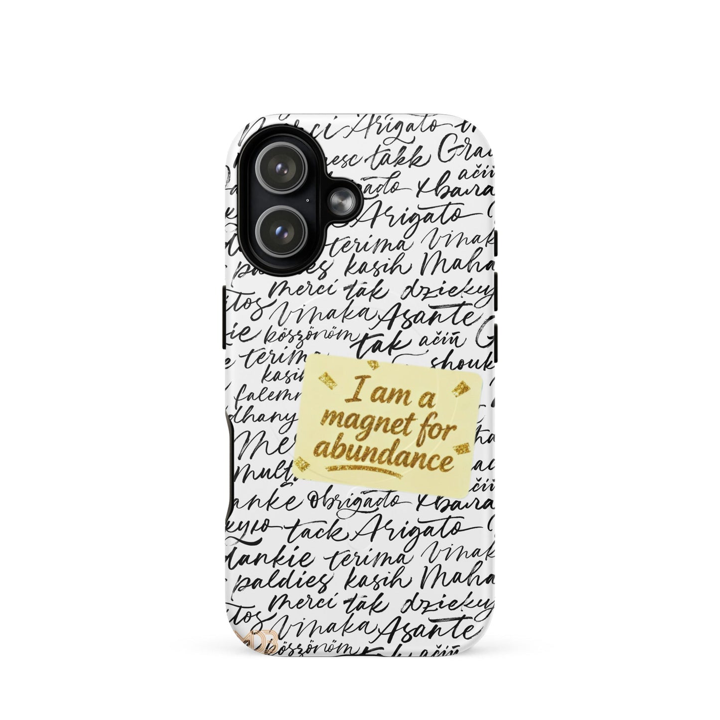 MDB Co. Magnetic Gratitude MagSafe® tough case for iPhone®