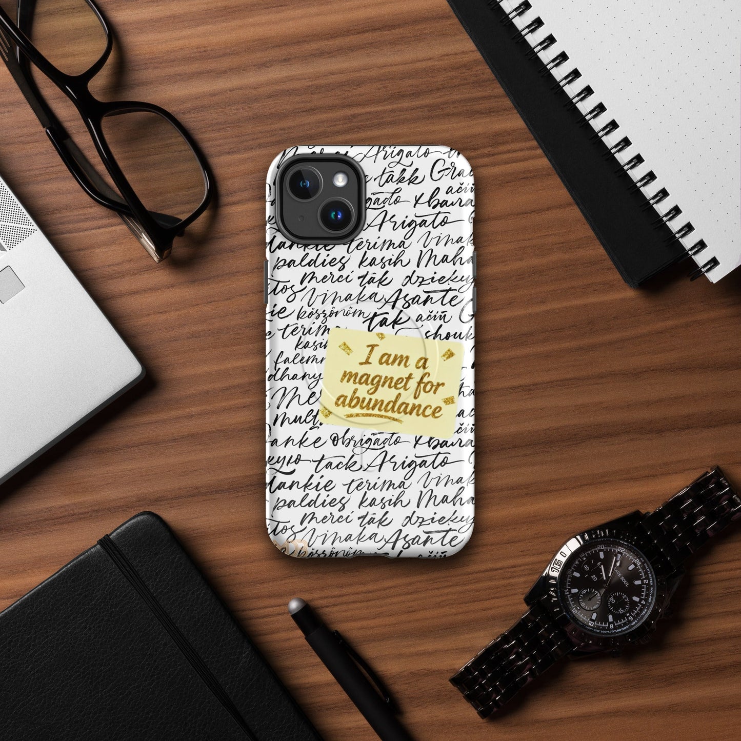 MDB Co. Magnetic Gratitude MagSafe® tough case for iPhone®