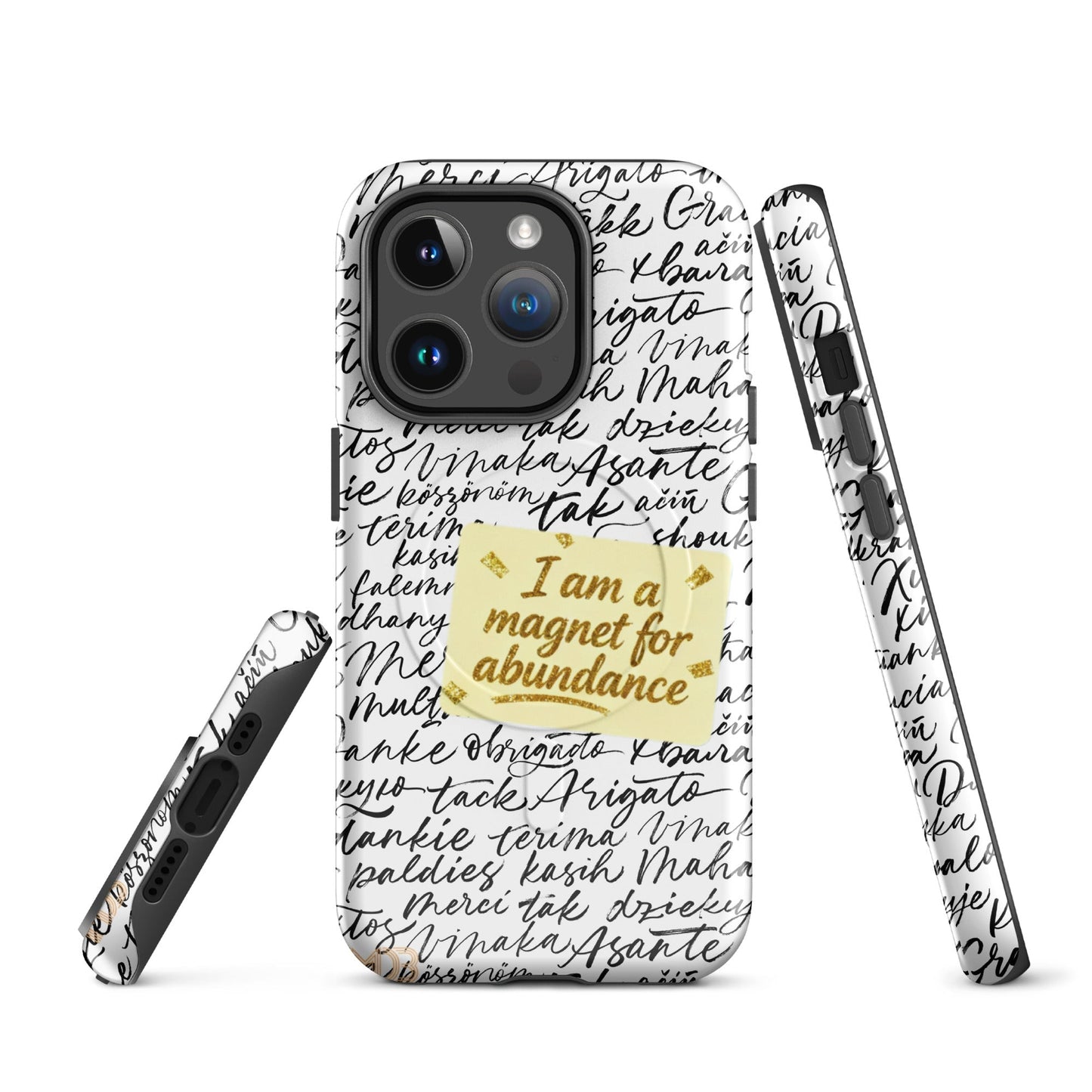 MDB Co. Magnetic Gratitude MagSafe® tough case for iPhone®