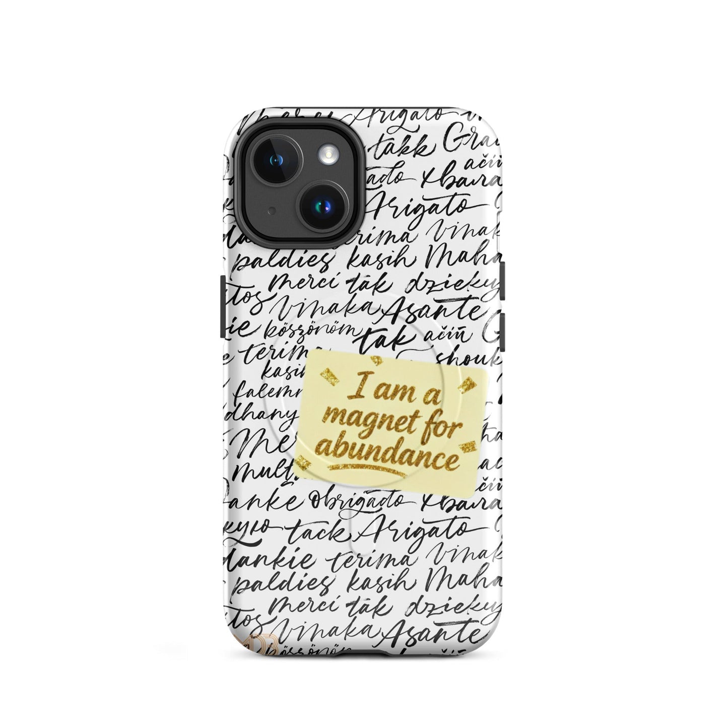 MDB Co. Magnetic Gratitude MagSafe® tough case for iPhone®