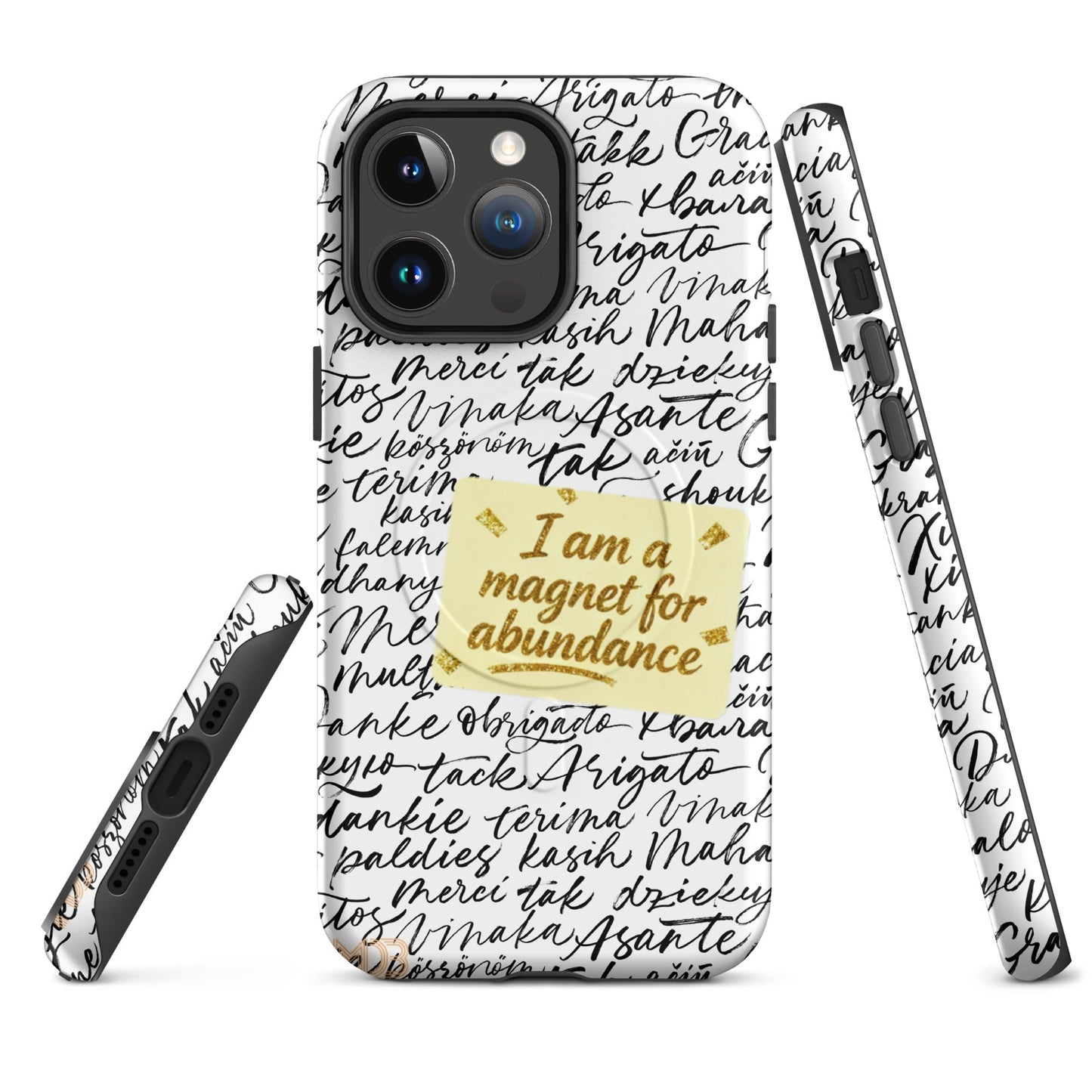 MDB Co. Magnetic Gratitude MagSafe® tough case for iPhone®