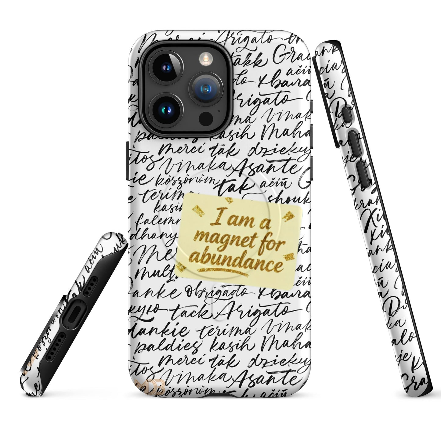 MDB Co. Magnetic Gratitude MagSafe® tough case for iPhone®