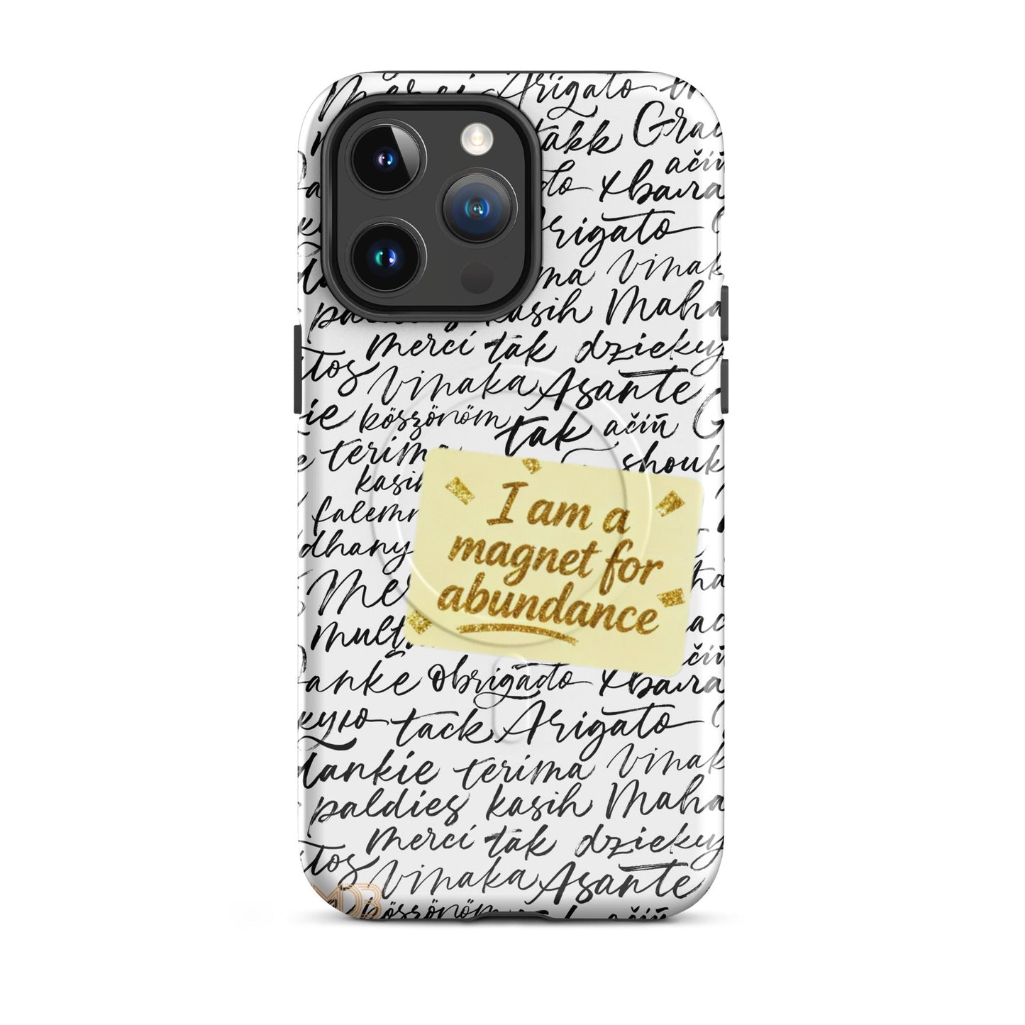 MDB Co. Magnetic Gratitude MagSafe® tough case for iPhone®