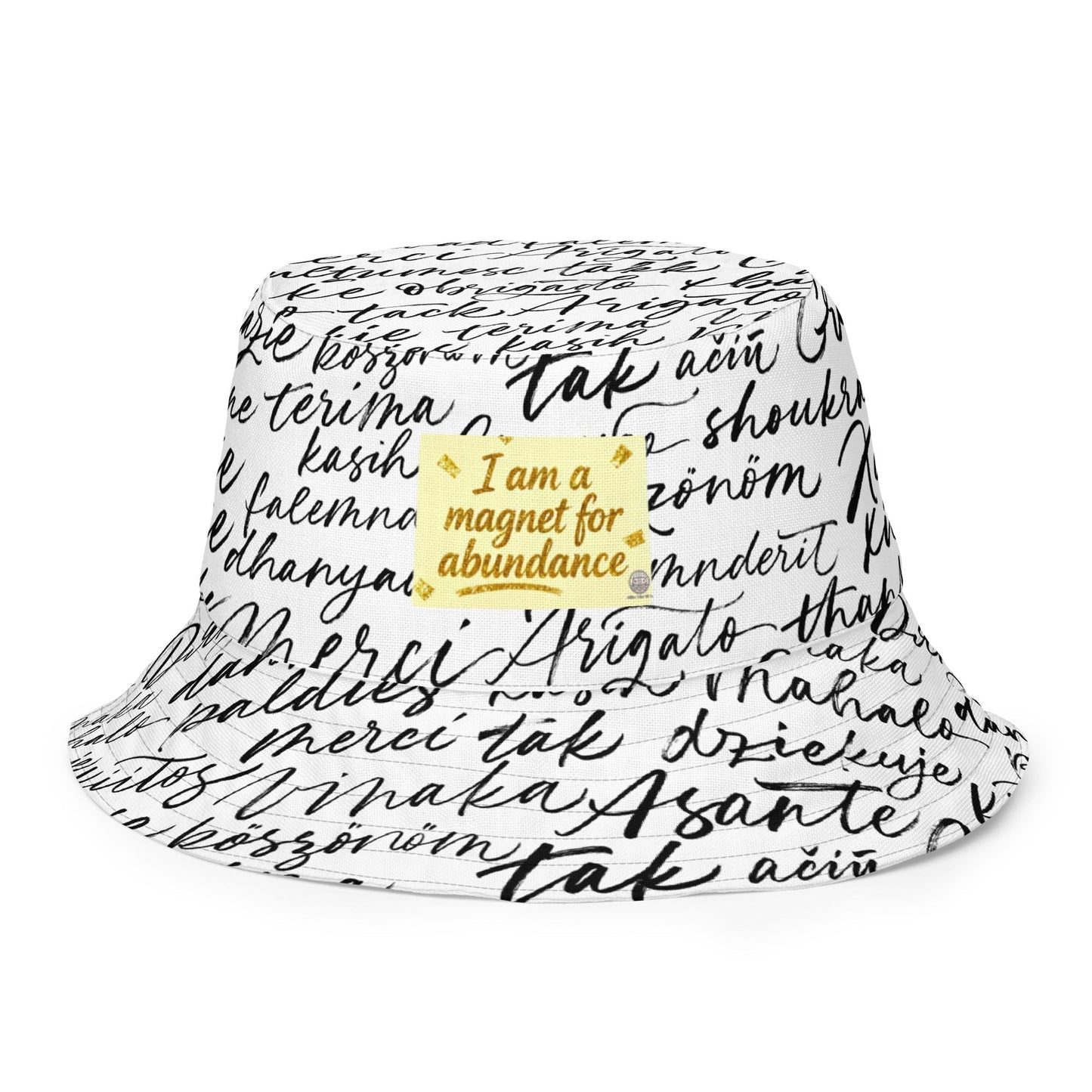 MDB Co. Magnetic Gratitude Reversible bucket hat