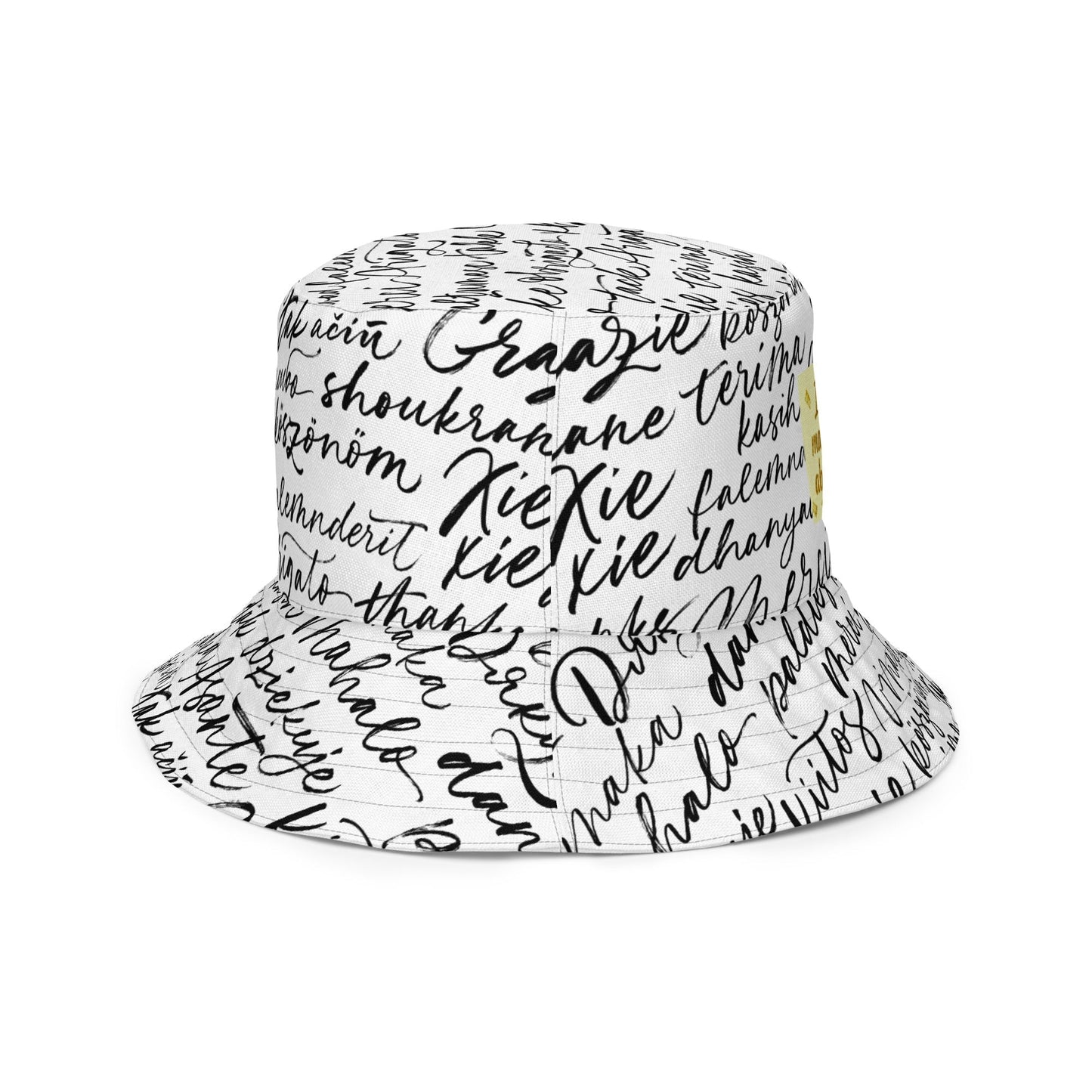MDB Co. Magnetic Gratitude Reversible bucket hat