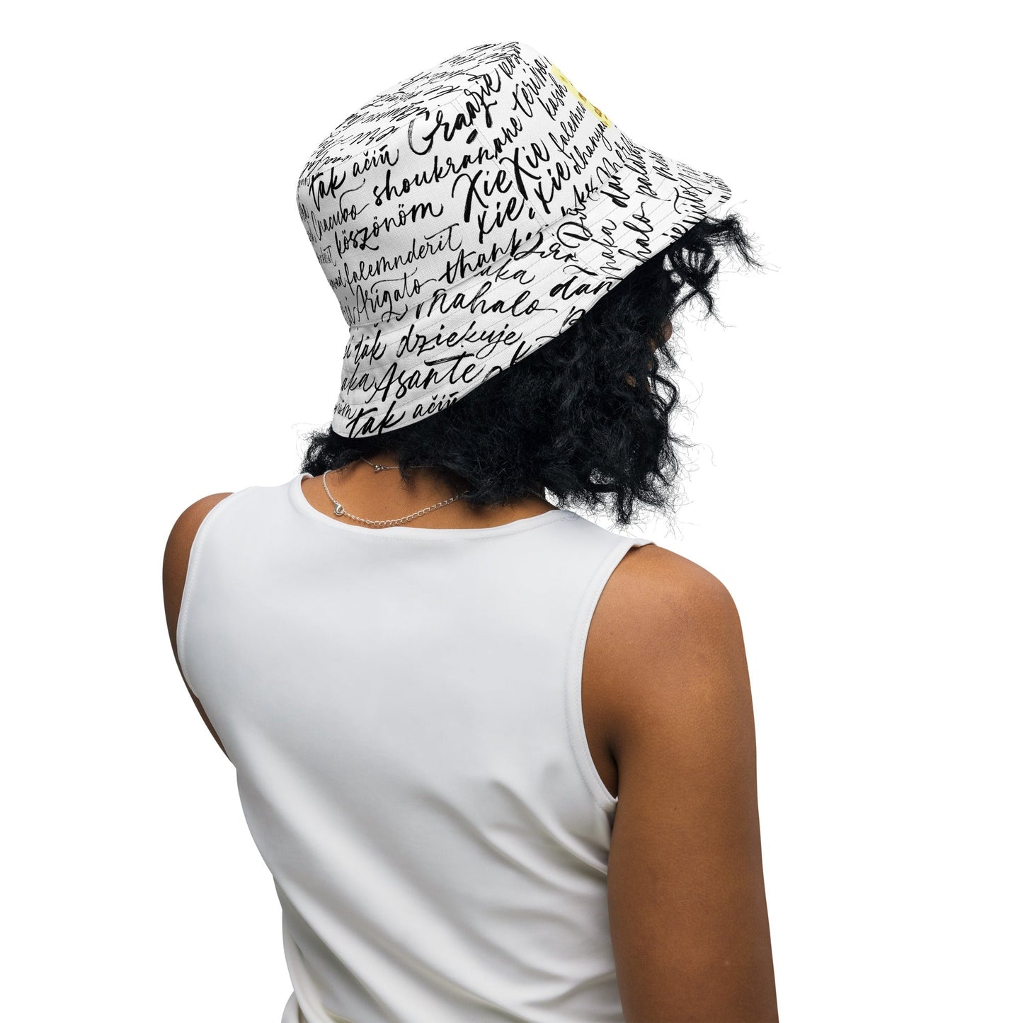 MDB Co. Magnetic Gratitude Reversible bucket hat