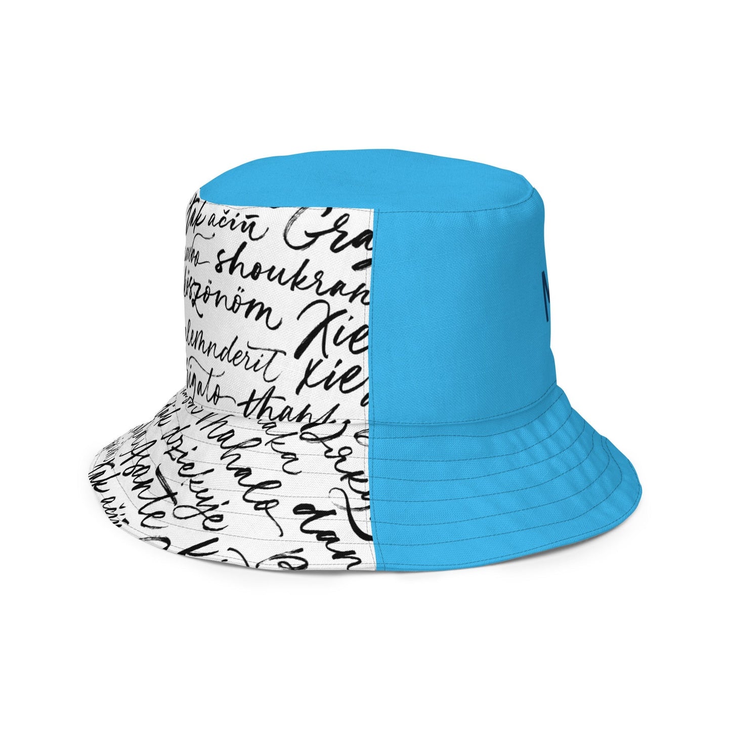 MDB Co. Magnetic Gratitude Reversible bucket hat