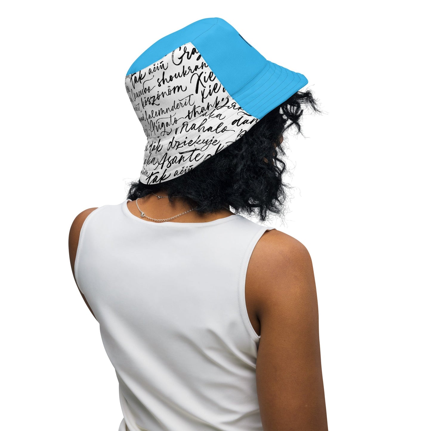 MDB Co. Magnetic Gratitude Reversible bucket hat