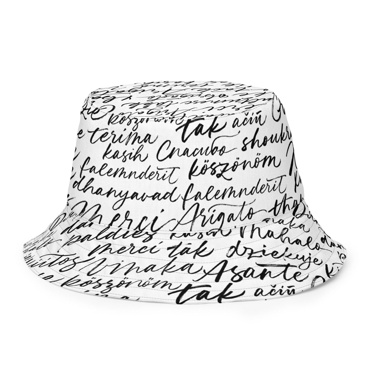 MDB Co. Magnetic Gratitude Reversible bucket hat