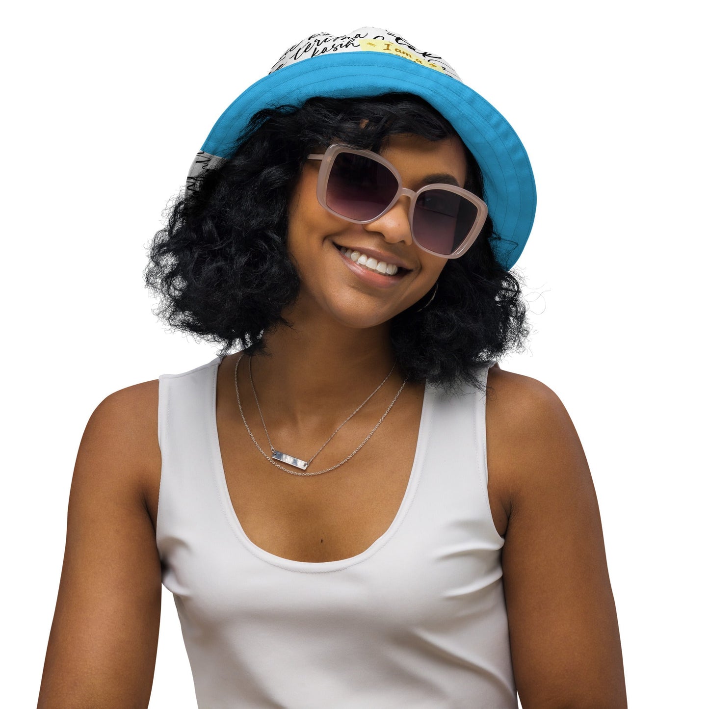 MDB Co. Magnetic Gratitude Reversible bucket hat