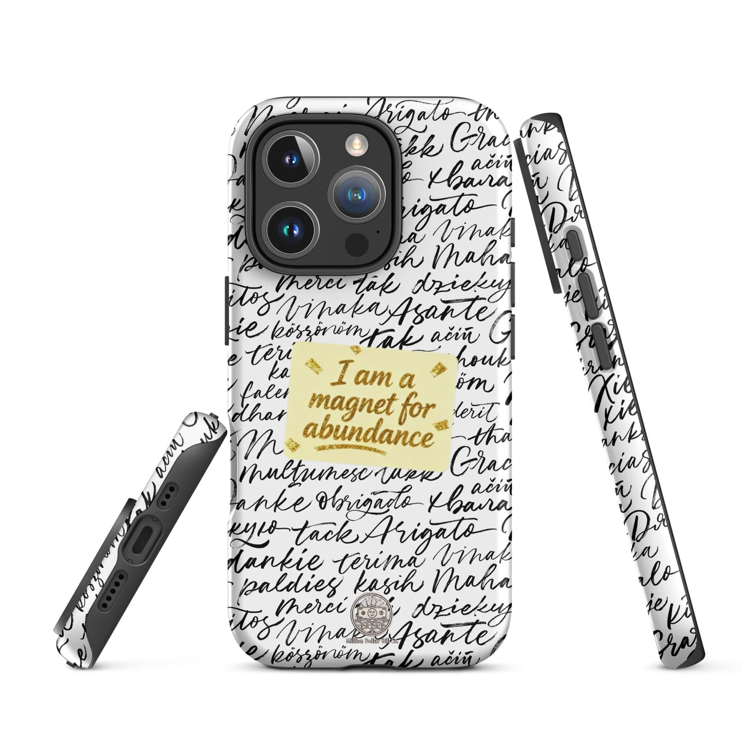 MDB Co. Magnetic Gratitude Tough Case for iPhone®