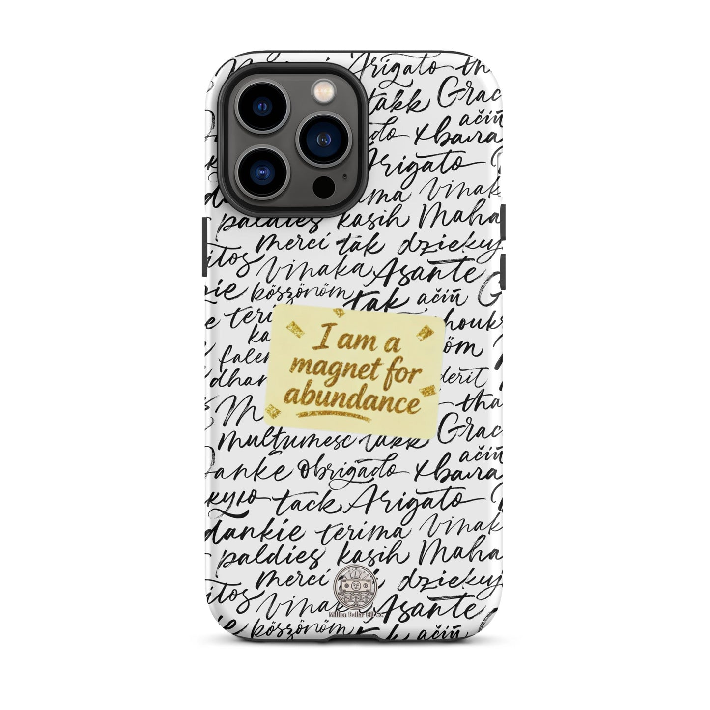 MDB Co. Magnetic Gratitude Tough Case for iPhone®