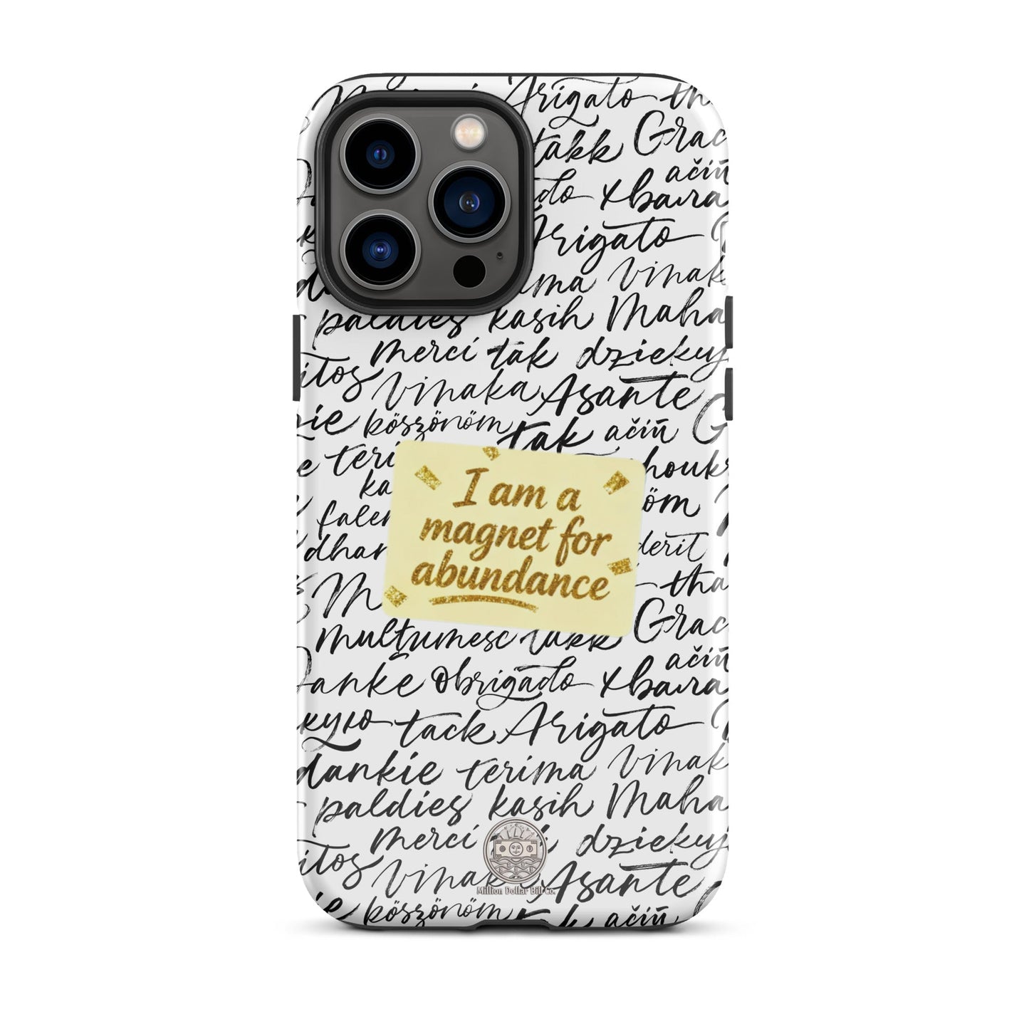 MDB Co. Magnetic Gratitude Tough Case for iPhone®