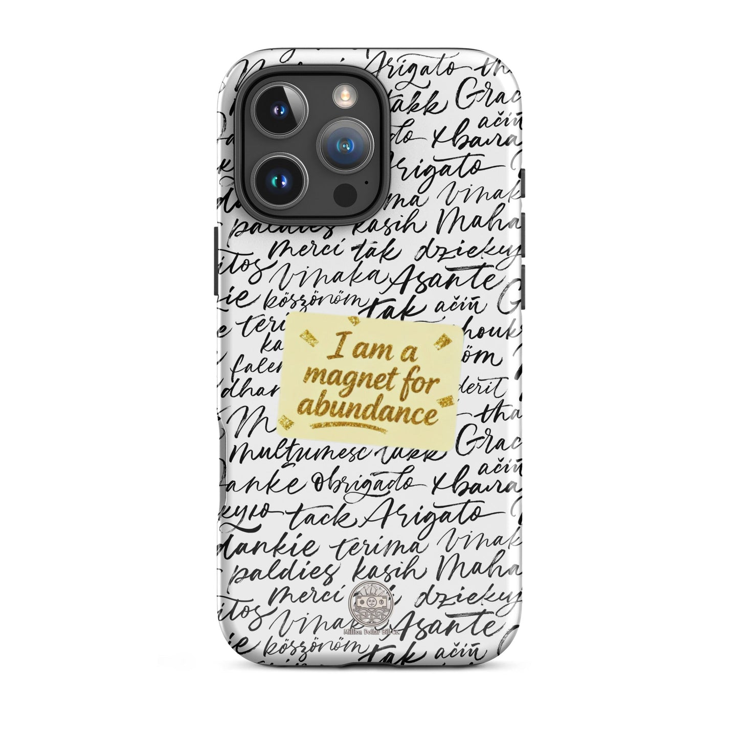 MDB Co. Magnetic Gratitude Tough Case for iPhone®