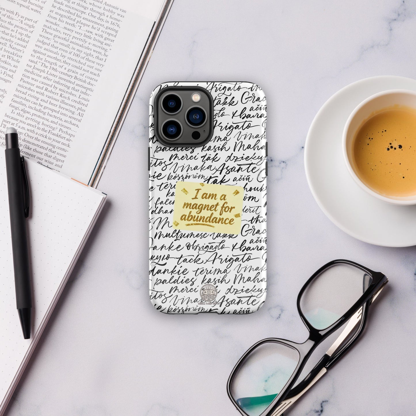 MDB Co. Magnetic Gratitude Tough Case for iPhone®