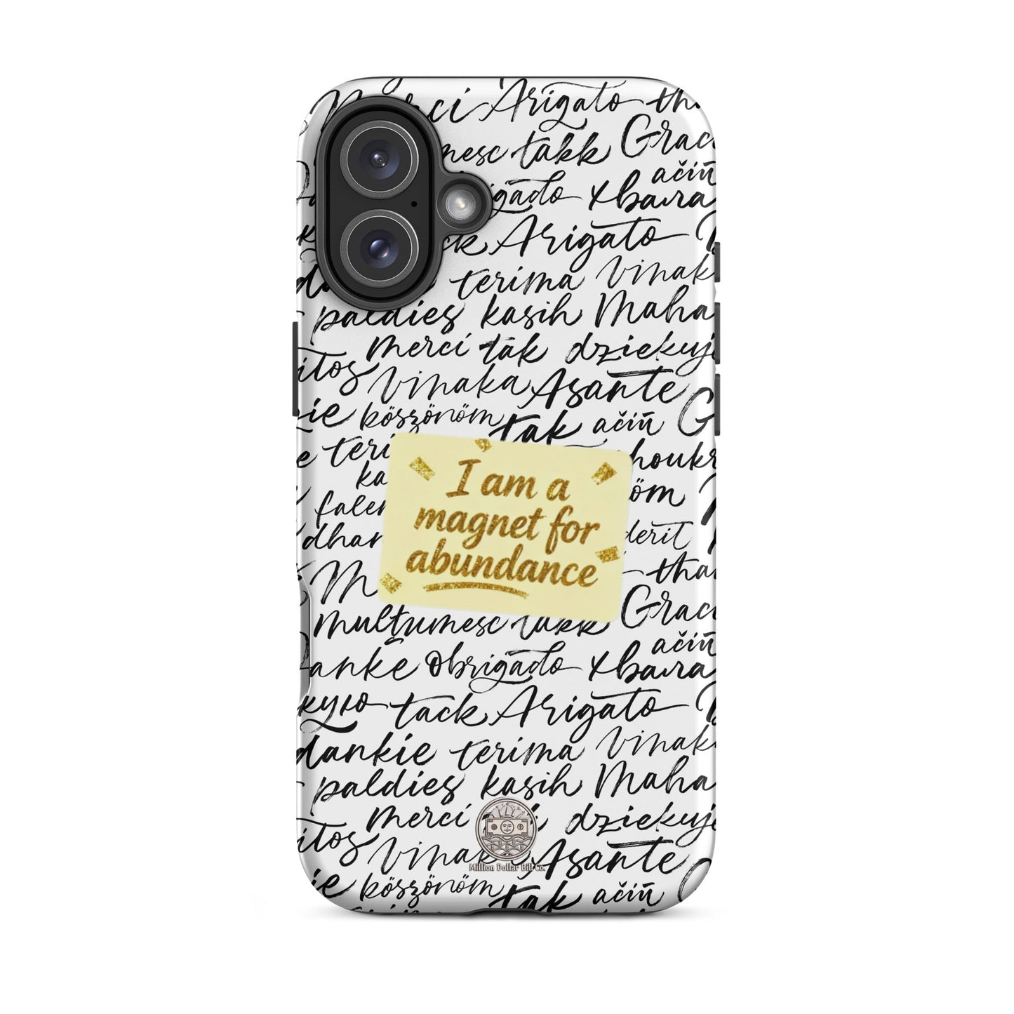 MDB Co. Magnetic Gratitude Tough Case for iPhone®
