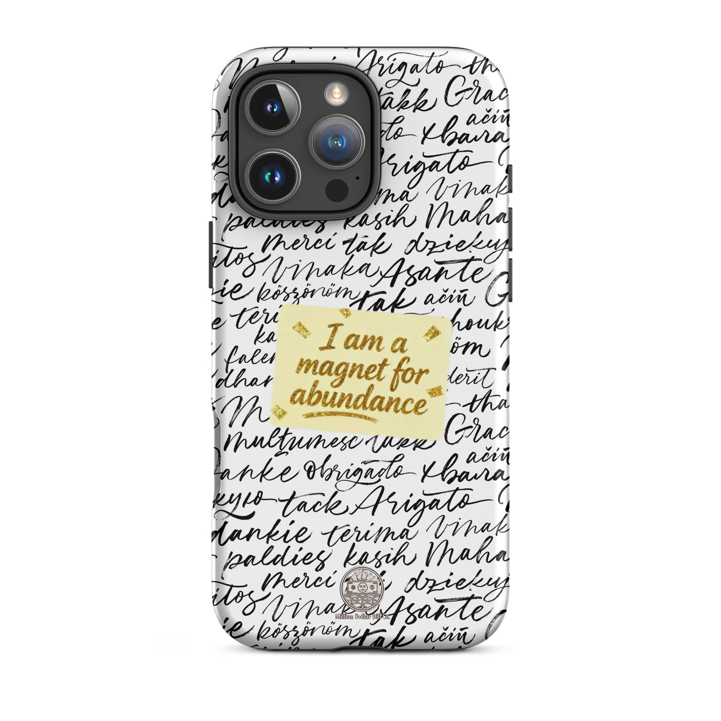 MDB Co. Magnetic Gratitude Tough Case for iPhone®