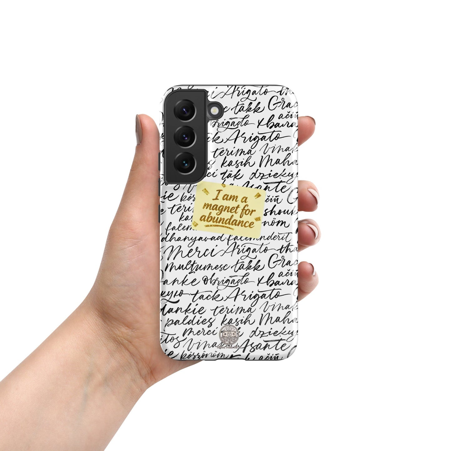 Funda resistente de gratitud magnética MDB Co. para Samsung®