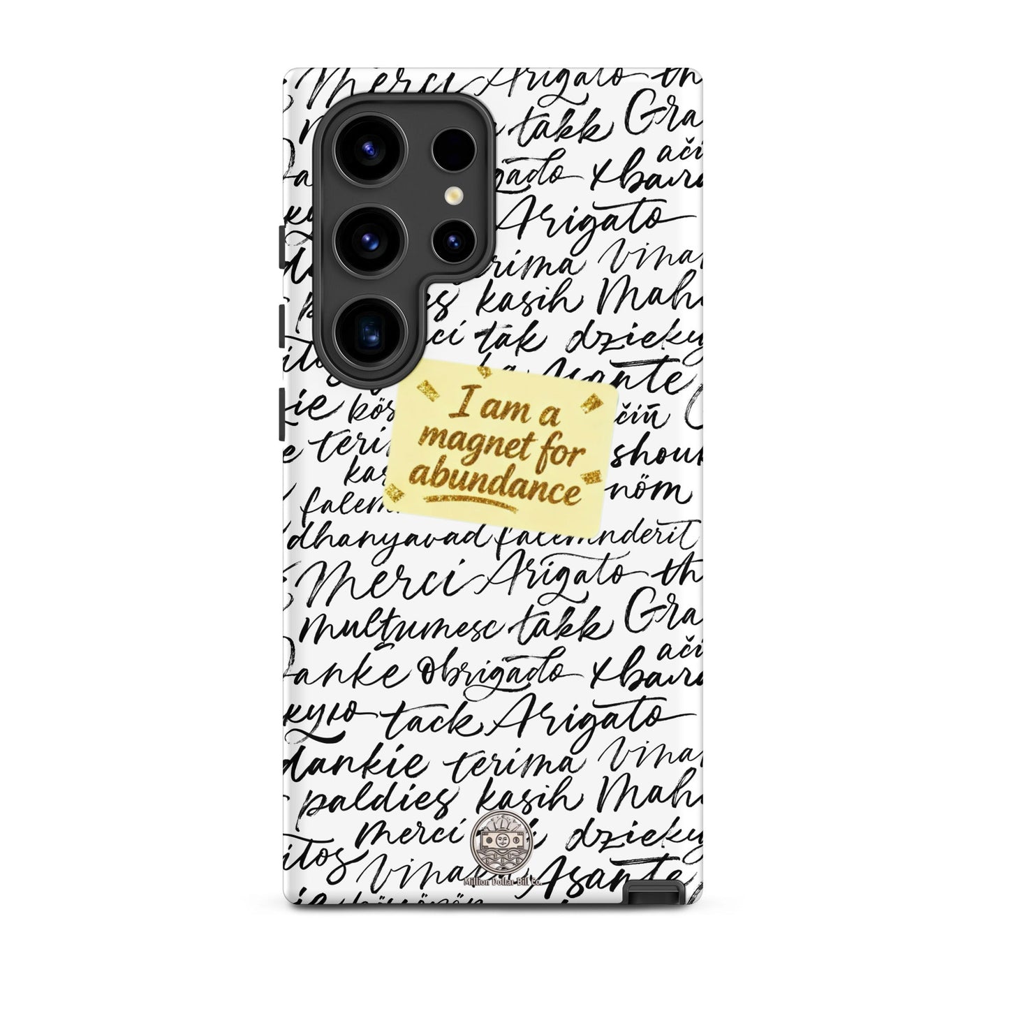 Funda resistente de gratitud magnética MDB Co. para Samsung®