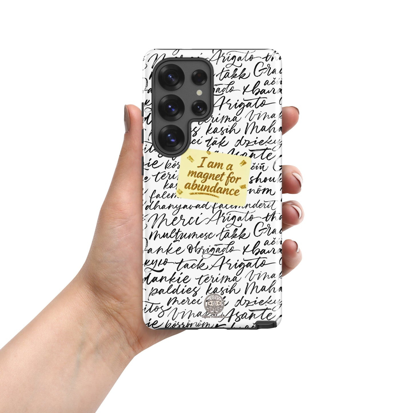 Funda resistente de gratitud magnética MDB Co. para Samsung®