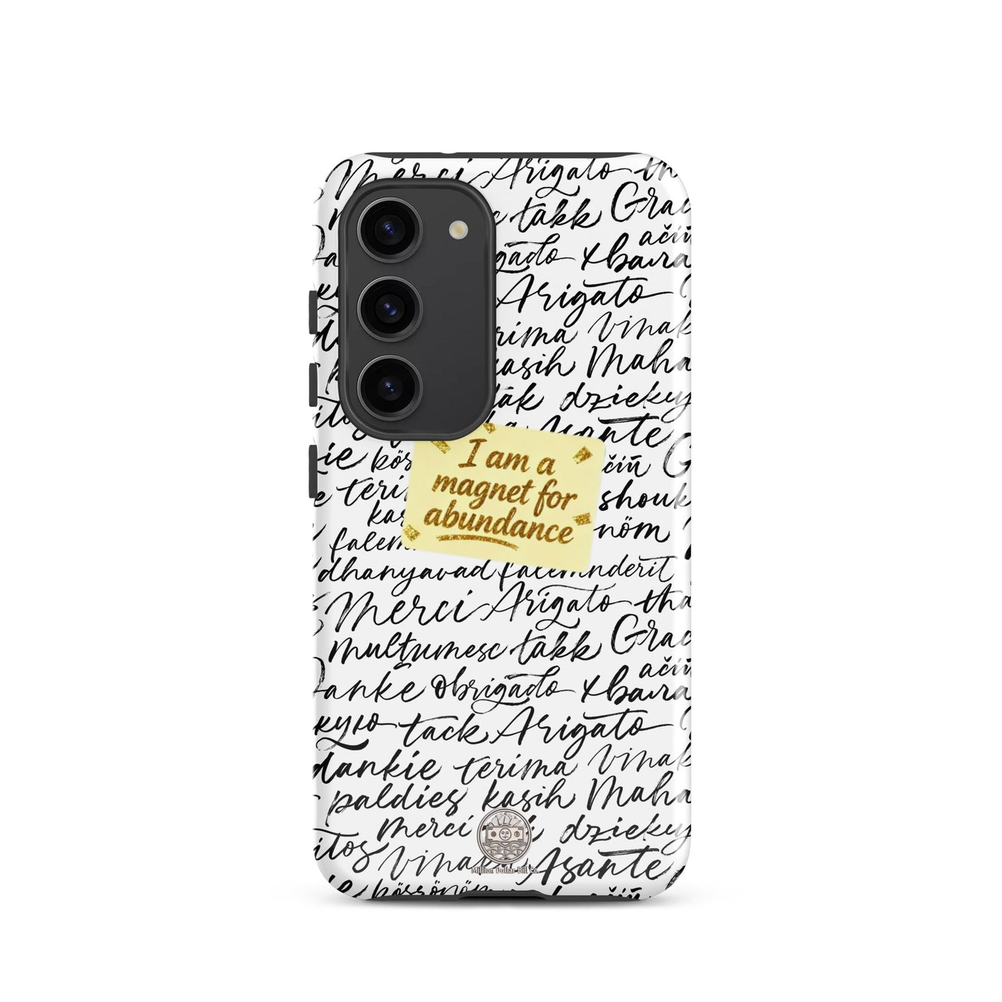 Funda resistente de gratitud magnética MDB Co. para Samsung®