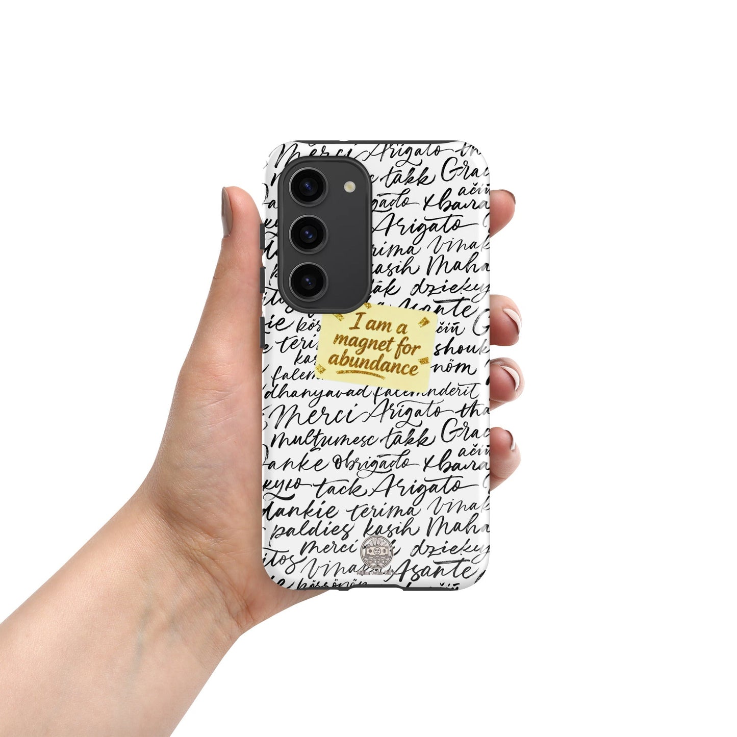 Funda resistente de gratitud magnética MDB Co. para Samsung®