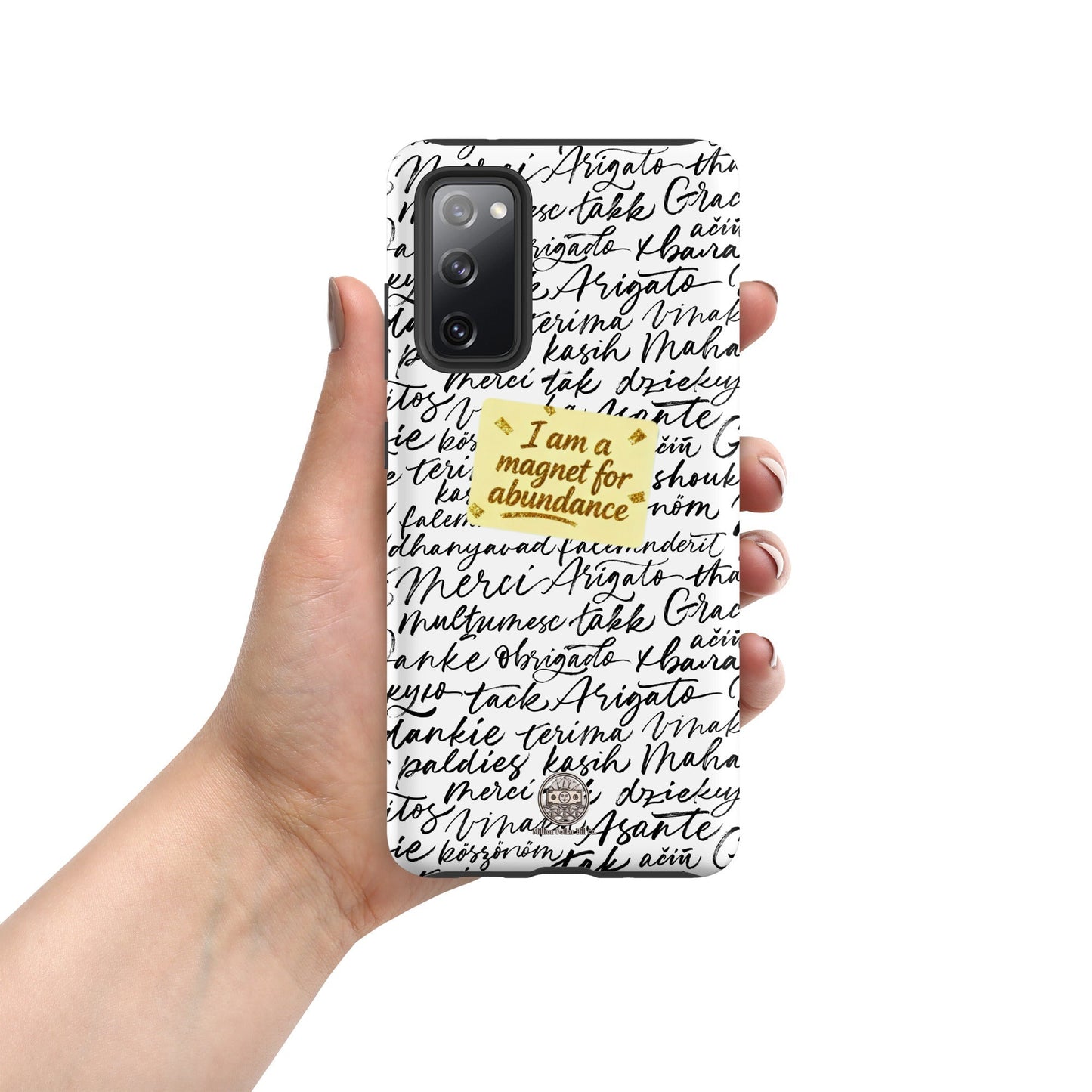 Funda resistente de gratitud magnética MDB Co. para Samsung®