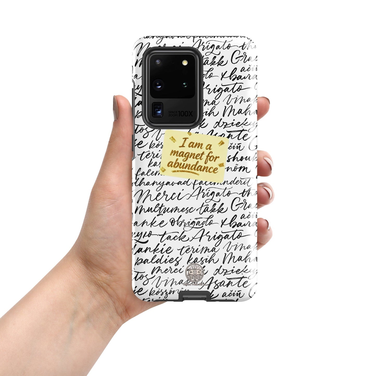 Funda resistente de gratitud magnética MDB Co. para Samsung®